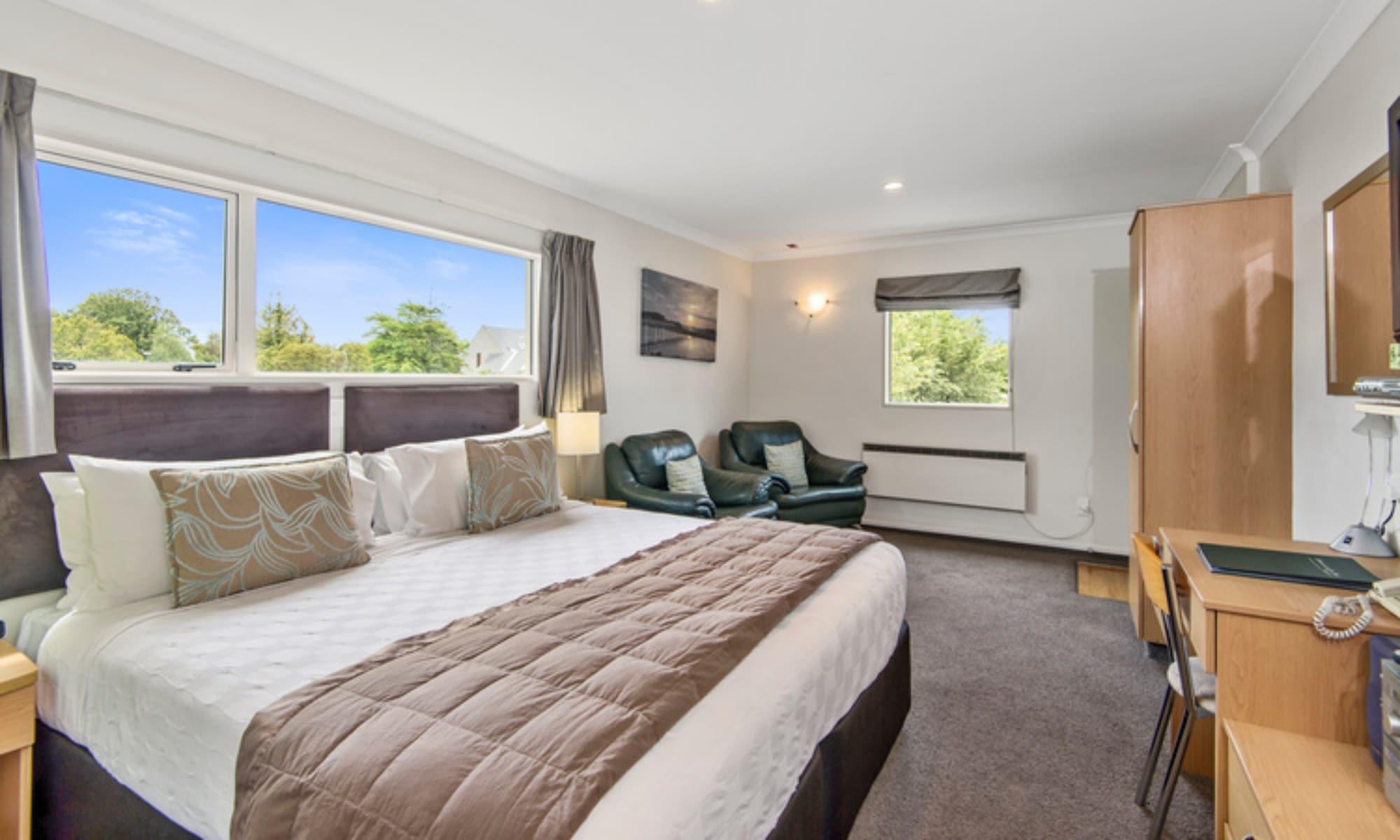 Colombo In The City Christchurch Exterior foto A typical bedroom at the hotel