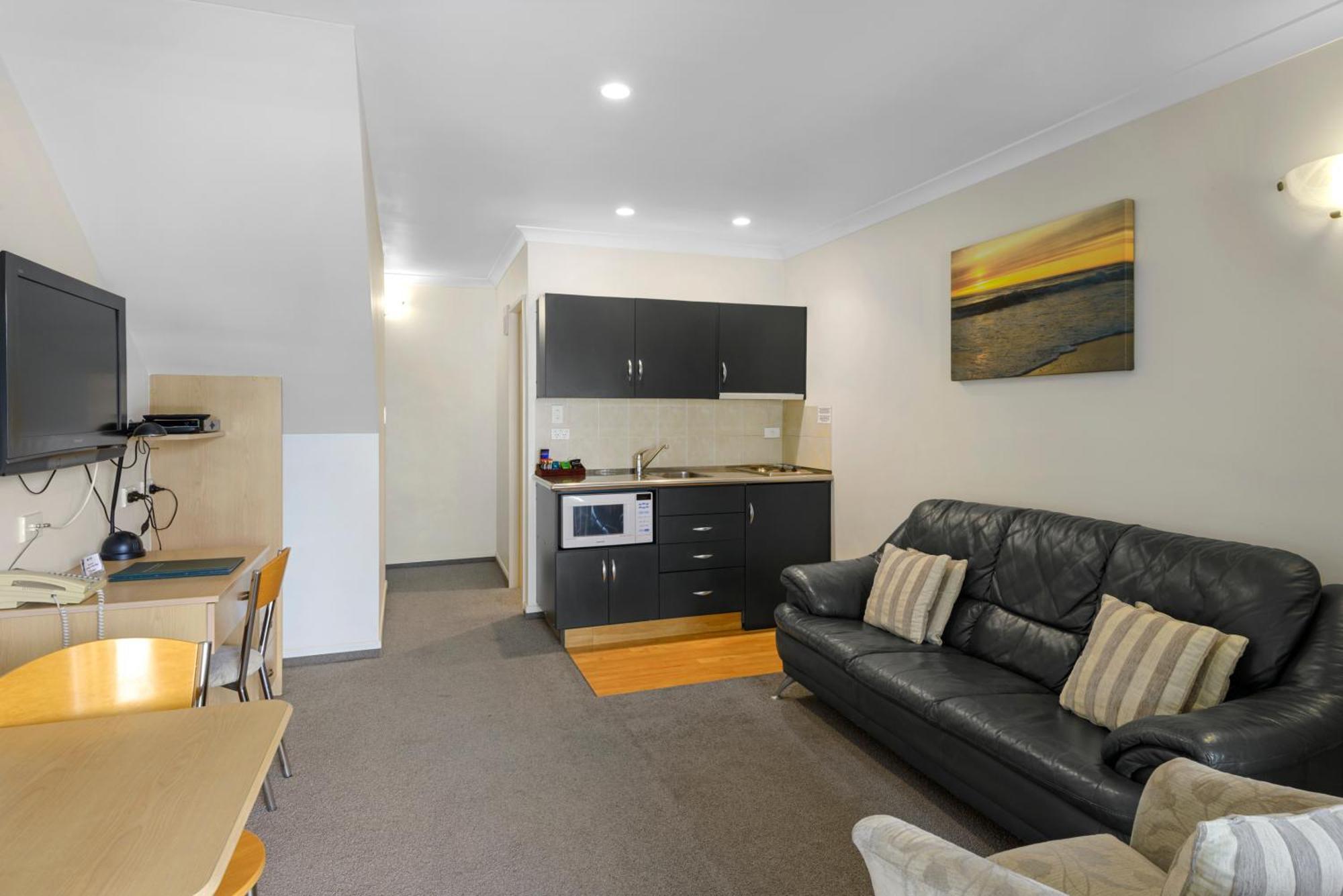 Colombo In The City Christchurch Exterior foto A typical apartment at the hotel